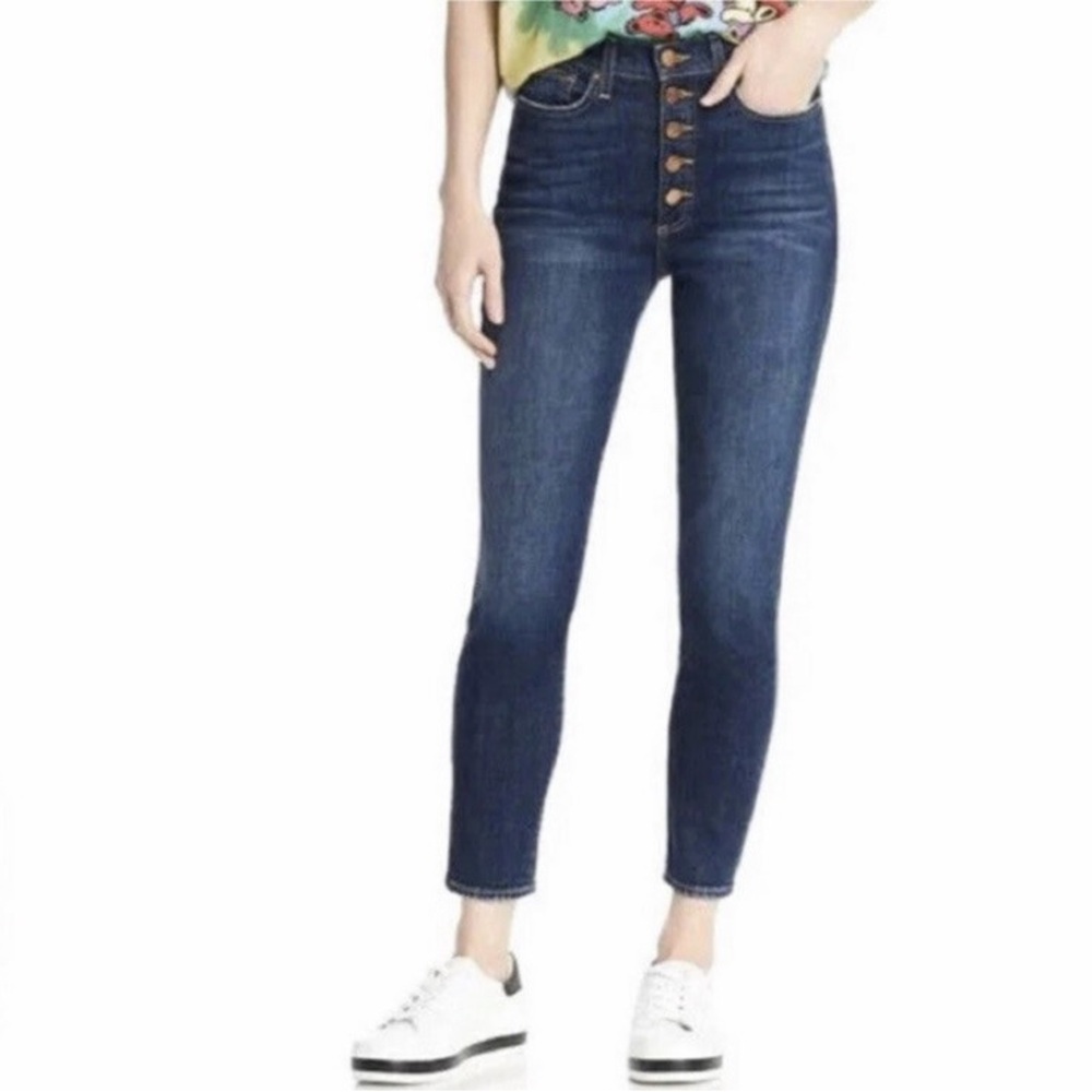 AO.LA Alice + Olivia Good High Rise Button Fly Jeans